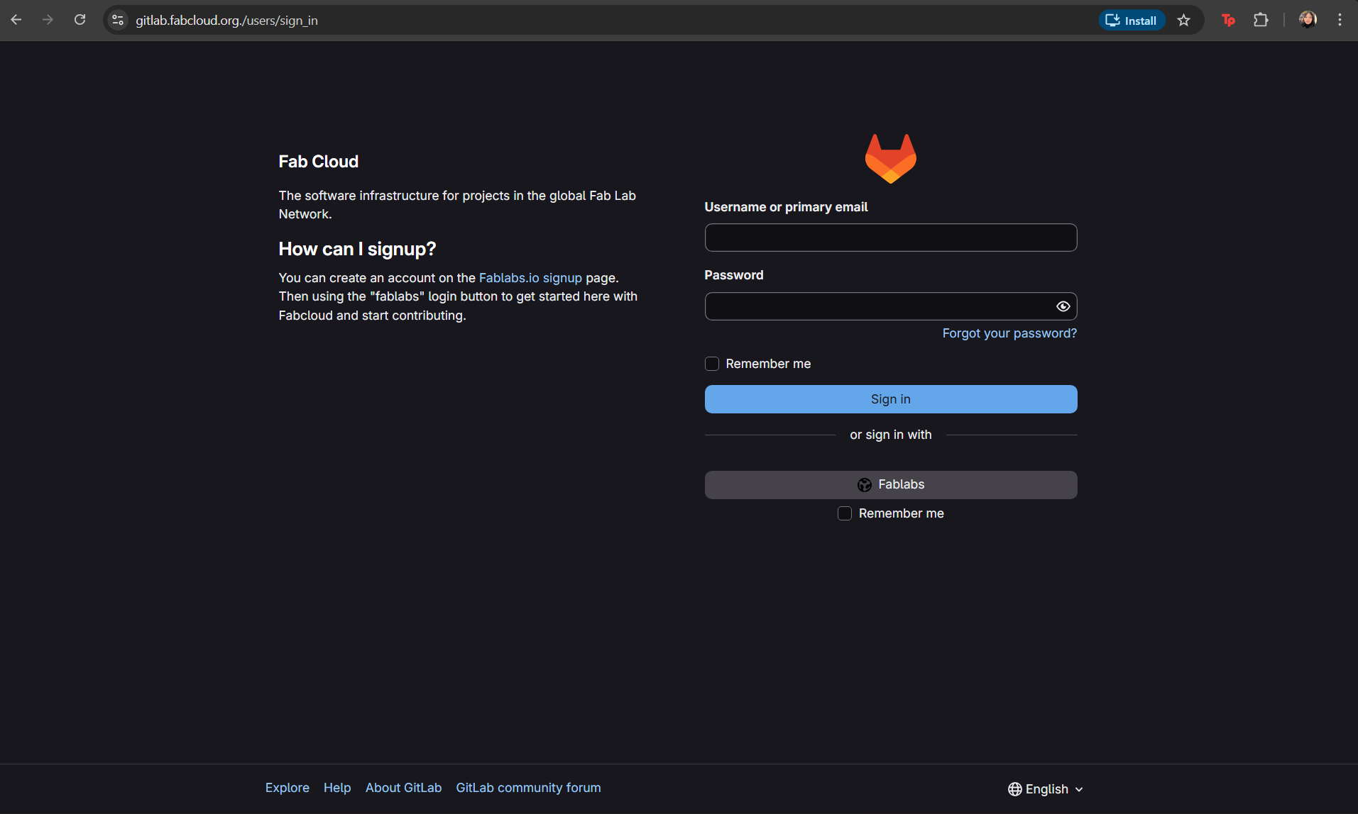 GitLab Homepage